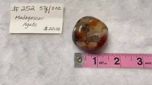 Madagascar Agate, 57g/2 oz, #252 - Picture 1 of 7