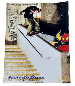 BRIAN ANDERSON SIGNED 11X14 PHOTO X-GAMES TOY MACHINE RACC TRUSTED SELLER C - Picture 1 of 1