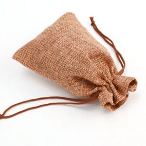 Burlap and Jute Gift Bags for a Natural and Sustainable Wedding Favor Idea
