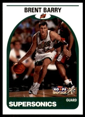 2000-01 Nba Hopps Brent Barry Seattle SuperSonics #102 - Image 1 of 2