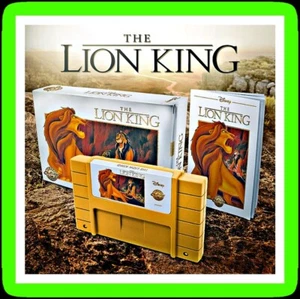 🦁 The Lion King Nintendo SNES LIMITED EDITION LEGACY COLLECTION 🆕 NEW ✅ SEALED - Picture 1 of 12