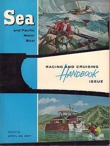 Sea a Pacific Motor Boat April 30 1957 Racing Handbook w/ML 032317nonDBE - Picture 1 of 1