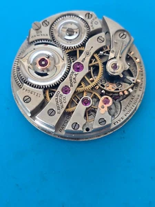 VINTAGE 16 SIZE 23 JEWEL KEYSTONE HOWARD SERIES 0 MODEL 1907 POCKET WATCH PARTS - Picture 1 of 29