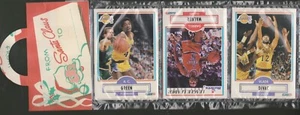 1990-91Fleer Basketball Unopened Rack Pack with two Los Angeles Lakers on top - Picture 1 of 2