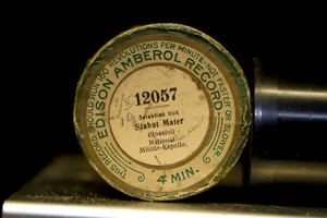 EDISON Ambererol Walze 12057 Selektion aus Stabat Mater (Rossini) N.Militär Kapp - Picture 1 of 7