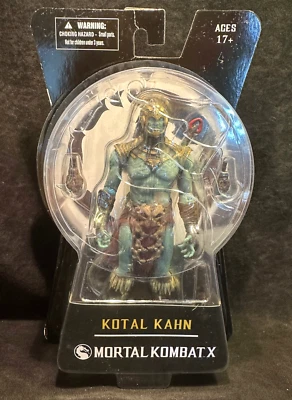 Mortal Kombat X Figure Kotal Kahn 6 Inch MEZCO New MIB MOSC - Изображение 1 из 4