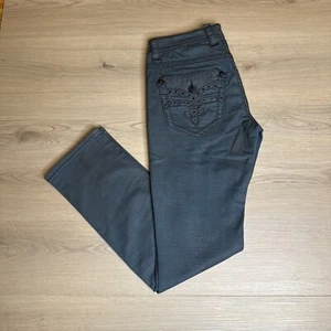 New Rock Revival Dan Alt Straight Jeans Men’s 32x33 Dark Wash Denim Pants - Picture 1 of 18