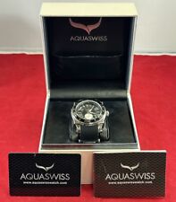 Aquasport SwissSport Sw1162G0020 44MM Stainless Steel & Silicone Strap Watch