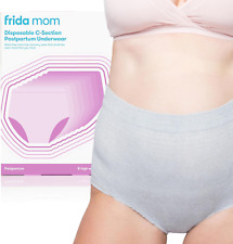 Postpartum Disposable Underwear, 100% Cotton, Microfiber, High Waist C-Section U