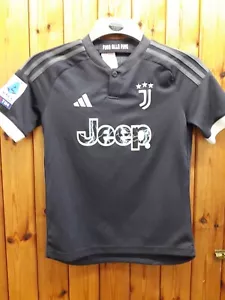 Adidas Junior Age 11 -12 Juventus Away Football Shirt 23/24 - Picture 1 of 6