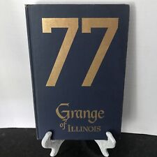 Autographed by Red Grange 77  Grange Of Illinois,  a  James A.  Peterson  Book