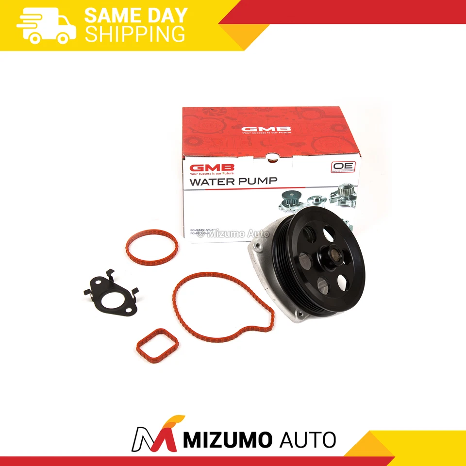 Water Pump Fit 13-19 Buick Cadillac Chevrolet GMC Turbo 2.0L 2.5L DOHC - Image 1 of 4