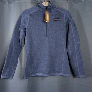 Patagonia Better Sweater 1/4 Zip Women's XS Blue Active Outdoors Gorpcore Hiking - Picture 1 of 9
