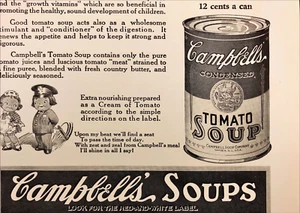 Campbell's Tomato Soup Campbell's Kids Police Uniform Antique Print Ad 1925 - Picture 1 of 3