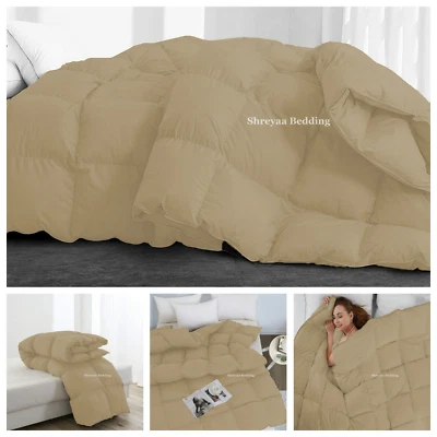 Edredom alternativo 1000 TC algodão egípcio tamanhos EUA várias cores - Imagem 1 de 4