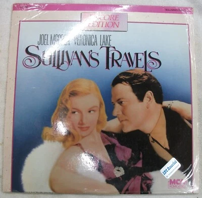 Sullivan's Travels Laserdisc movie Laser Disc used- Encore Edition - Image 1 of 4