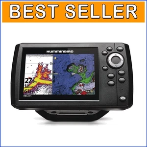 10-Inch Helix 5 Fish Finder with Enhanced GPS & Dual Spectrum Sonar Technology - Picture 1 of 8