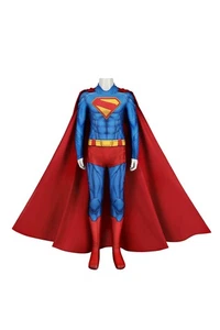 New Film Super Boy Man Sentry Cosplay Costume Outfit Halloween Set Jumpsuit Cape - Picture 1 of 12