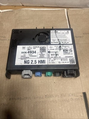 Buick Chevrolet GMC Cadillac 2016-2018 OEM módulo HMI sin navegación Foto 1 de 2