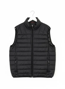 Hawke & Co Sport Performance Down Puffer Vest Men’s Large Black Nylon 90/10 Duck - Picture 1 of 15