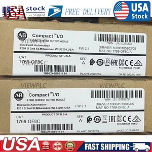 AB 1769-OF8C /A CompactLogix 8 Pt A/O Current Module 1769OF8C US Free Tax - Picture 1 of 4