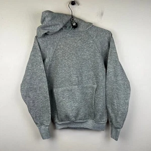 Vintage Rare Healthknit Grey 80s Hoodie Size Small - Bild 1 von 7