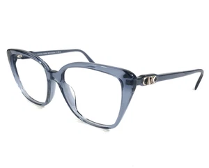 Montatura occhiali da vista Michael Kors MK4110U Avila 3956 blu trasparente 55-17-140 - Foto 1 di 12