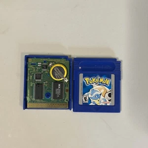 Pokemon: Blaue Version (Nintendo Game Boy, 1999) *Neue Batterie* Original GETESTET - Bild 1 von 3