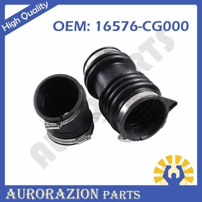 16576-CG000 Air Clean Intake Tube Hose w/ Clamps For Infiniti FX35 2003-2008  Foto 1 de 4