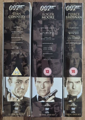 James Bond • Ultimate Collection, Roger Moore, Pierce Brosnan & Sean Connery - Image 1 of 4