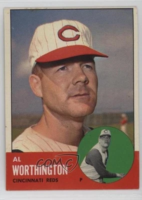 1963 Topps High # Al Worthington #556 - Image 1 of 2