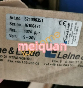 LEINE LINDE New 521006351 16100471 Via DHL or FedEx - Picture 1 of 2