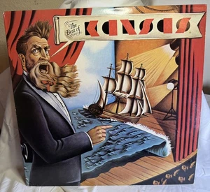 The Best of Kansas Vinyl Record LP CBS 1984 Pressing - Imagen 1 de 4