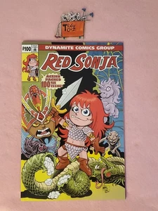 CUBIERTA VARIANTE DINAMITA KEN HAESER CÓMIC SONJA ROJA #100D (2015) - Imagen 1 de 8