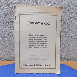 Burr McIntosh Monthly Advertisements Tiffany & Co Volume XXII May 1910 Number 86 - Imagen 1 de 12