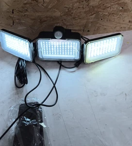 Luces solares de seguridad para exteriores - 216 LED, sensor de movimiento, IP65, iluminación 360° - Imagen 1 de 10