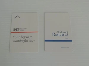 AL MUROOJ ROTANA DUBAI, IHG REWARDS CLUB  Hotel Key Card - Picture 1 of 4