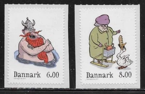 Dänemark Scott #'s 1572 - 1573 postfrisch  - Bild 1 von 1