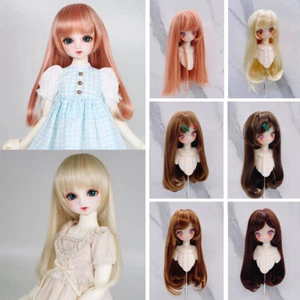 Dolls Wigs Finished Hair DIY for 1/3 1/4 1/6 BJD Dolls Fashion Doll Replacement - Picture 1 of 18