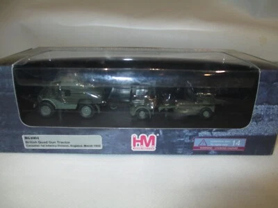 HOBBY MASTER 1:72 BRITISH QUAD GUN TRACTOR CANADIAN 1ST INF DIV ENGLAND 1942 - Image 1 of 4