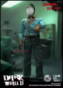 1: 6 Zombie Doctor Suit 12inch Figura de acción masculina Jefe Cuerpo Ropa Muñeca soldado - Imagen 1 de 8