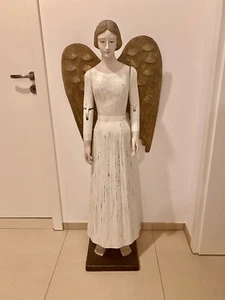 Engel 1,30m aus Holz und Blech, sehr guter Zustand - Bild 1 von 6