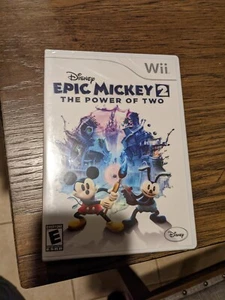 Disney Epic Mickey 2: The Power of Two (Nintendo Wii, 2012) SEALED - Picture 1 of 2