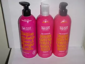 (3) Not Your Mother's Naturals Tahitian Gardenia Flower & Mango Butter Shampoo - Picture 1 of 1