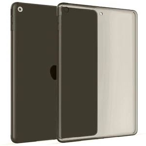 Transparent Étui Silicone Coque Housse pour Apple iPad (10.2) (2019-2020) Noir - Photo 1/5