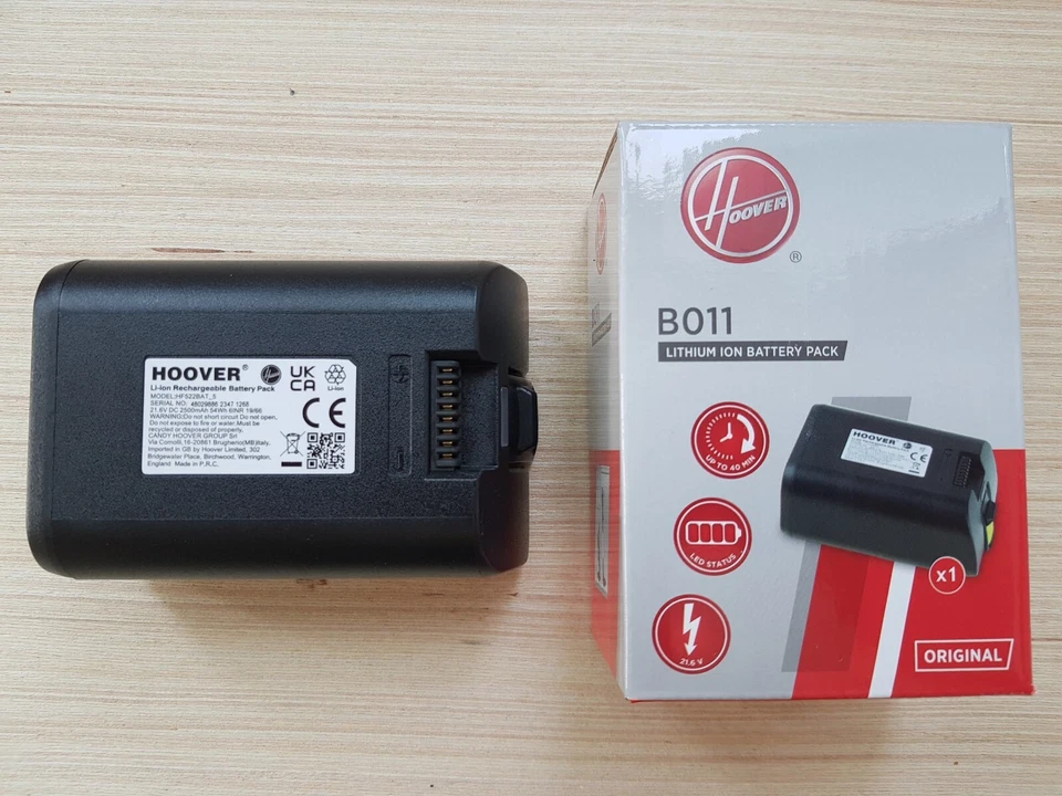 Hoover 35602207 B011 Batteria al litio per scopa elettrica H-FREE 500, HF522