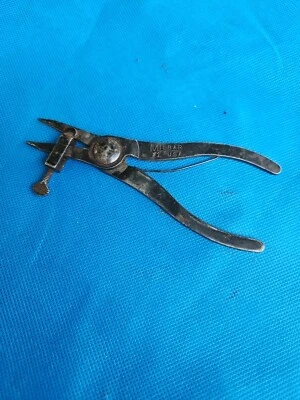 VINTAGE MILBAR TOOLS #1 RETAINING SNAP RING PLIERS - RARE MADE IN USA N9 - Image 1 of 4