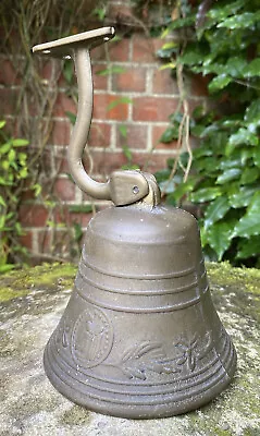 Vintage Lovely Original Old Brass Bell Pub Last Orders Nautical Ship Breweriana • 0.99£
