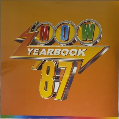 Various - NOW Yearbook 1987 (2024) *NEW Sealed Triple Orange Vinyl LP* - Image 1 of 3