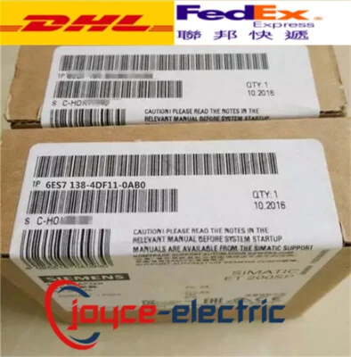 1PC New In Box Siemens 6ES7138-4DF11-0AB0 PLC Module Free Shipping Spot Goods - Bild 1 von 4